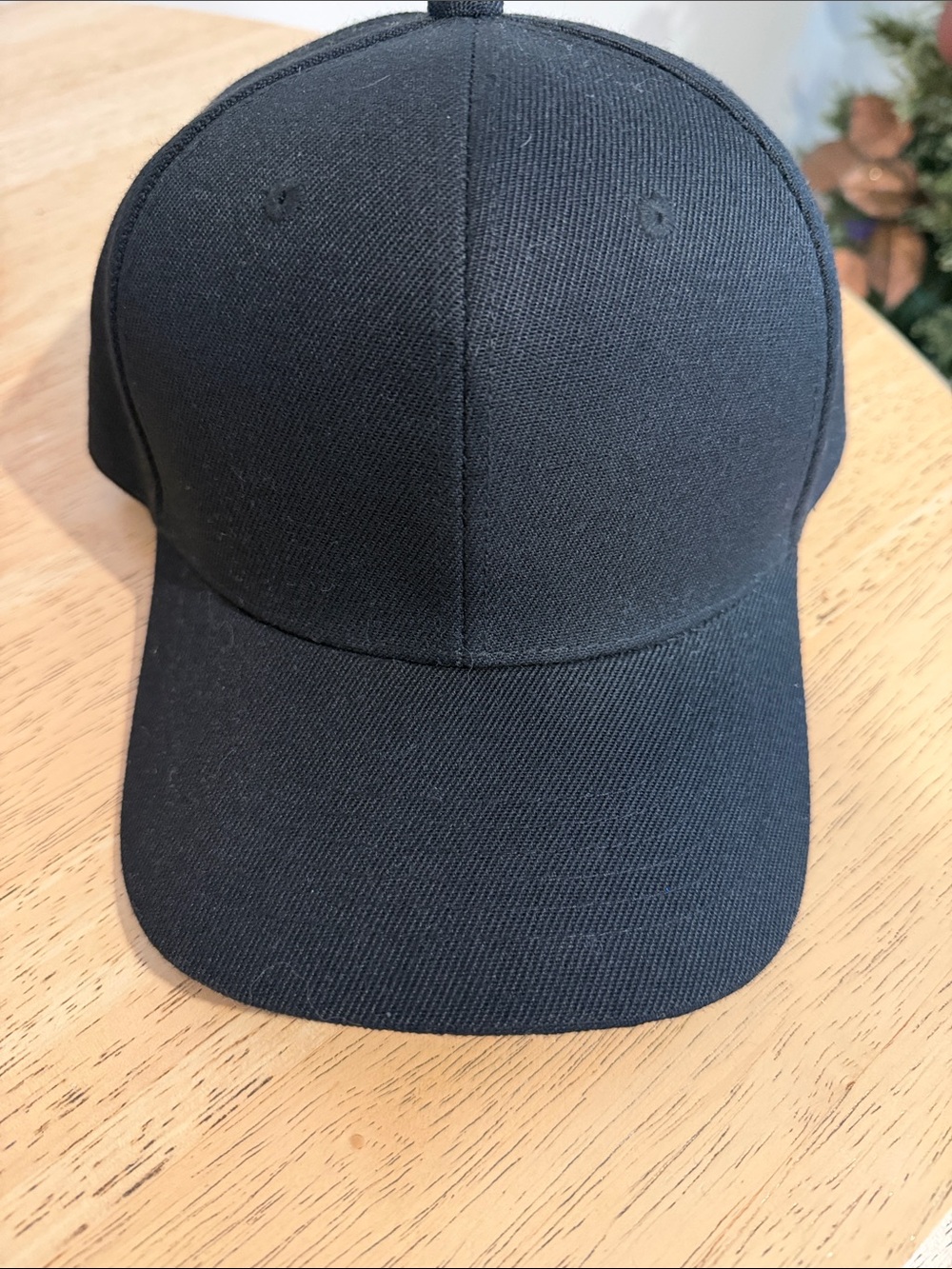 Classic Black Men's Baseball Cap - Unbranded